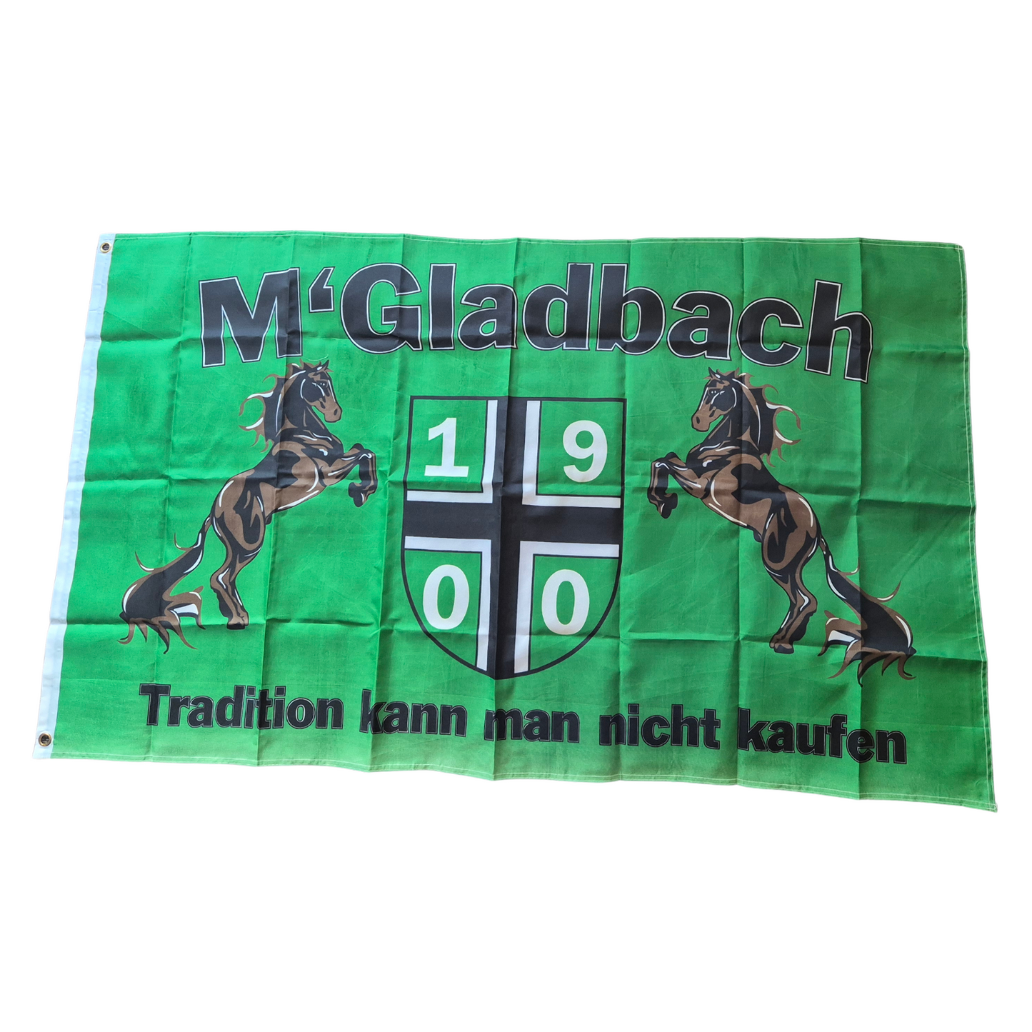 Hissfahne Mönchengladbach ''Tradition'' - 100% Polyester