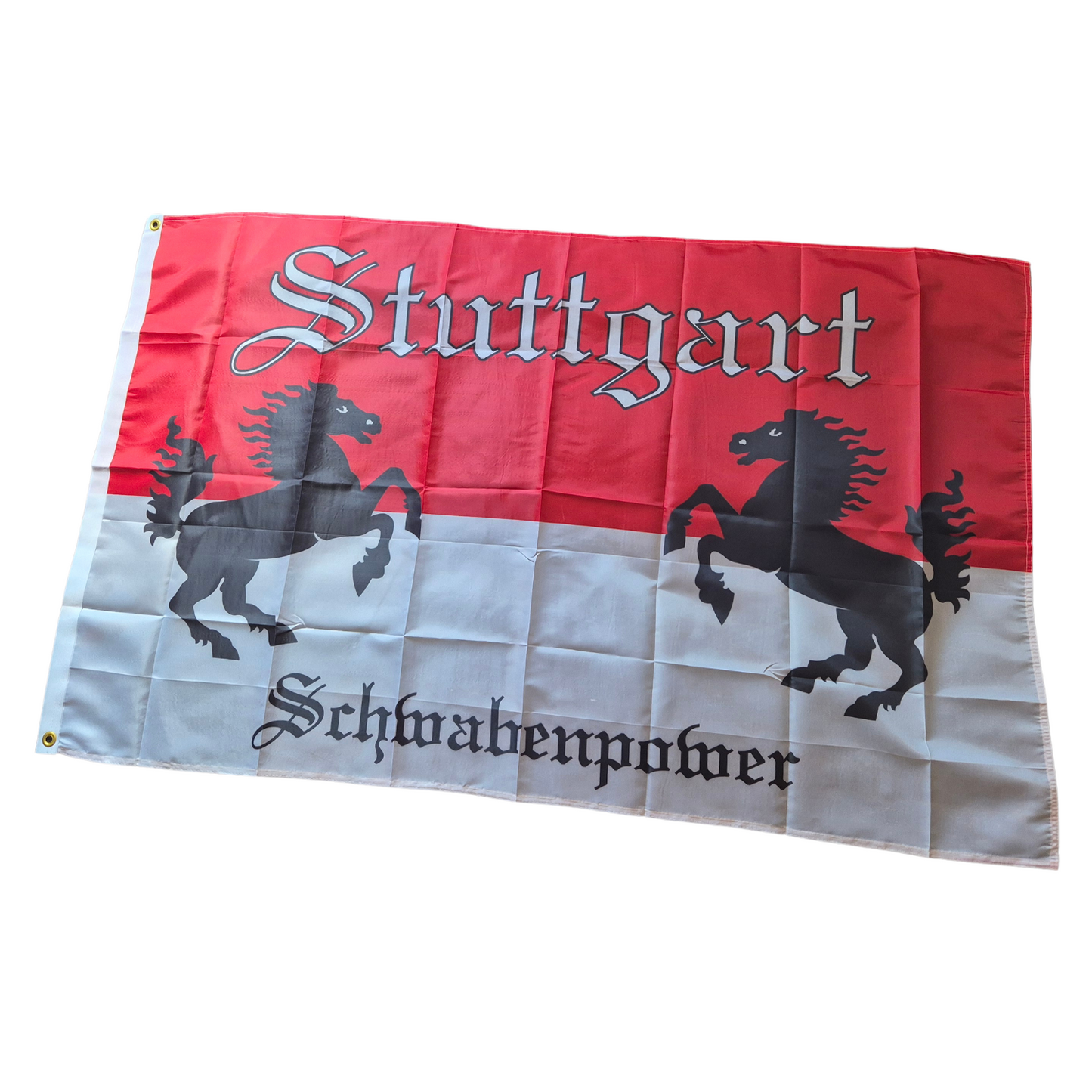 Hissfahne Stuttgart ''Schwabenpower'' - 100% Polyester
