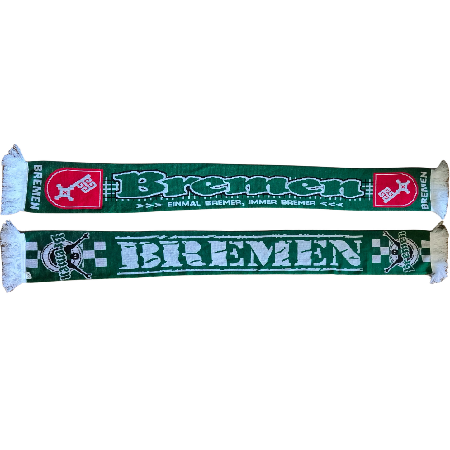 Jacquardschal Bremen ''Meine Stadt Mein Verein'' - 100% Polyacryl