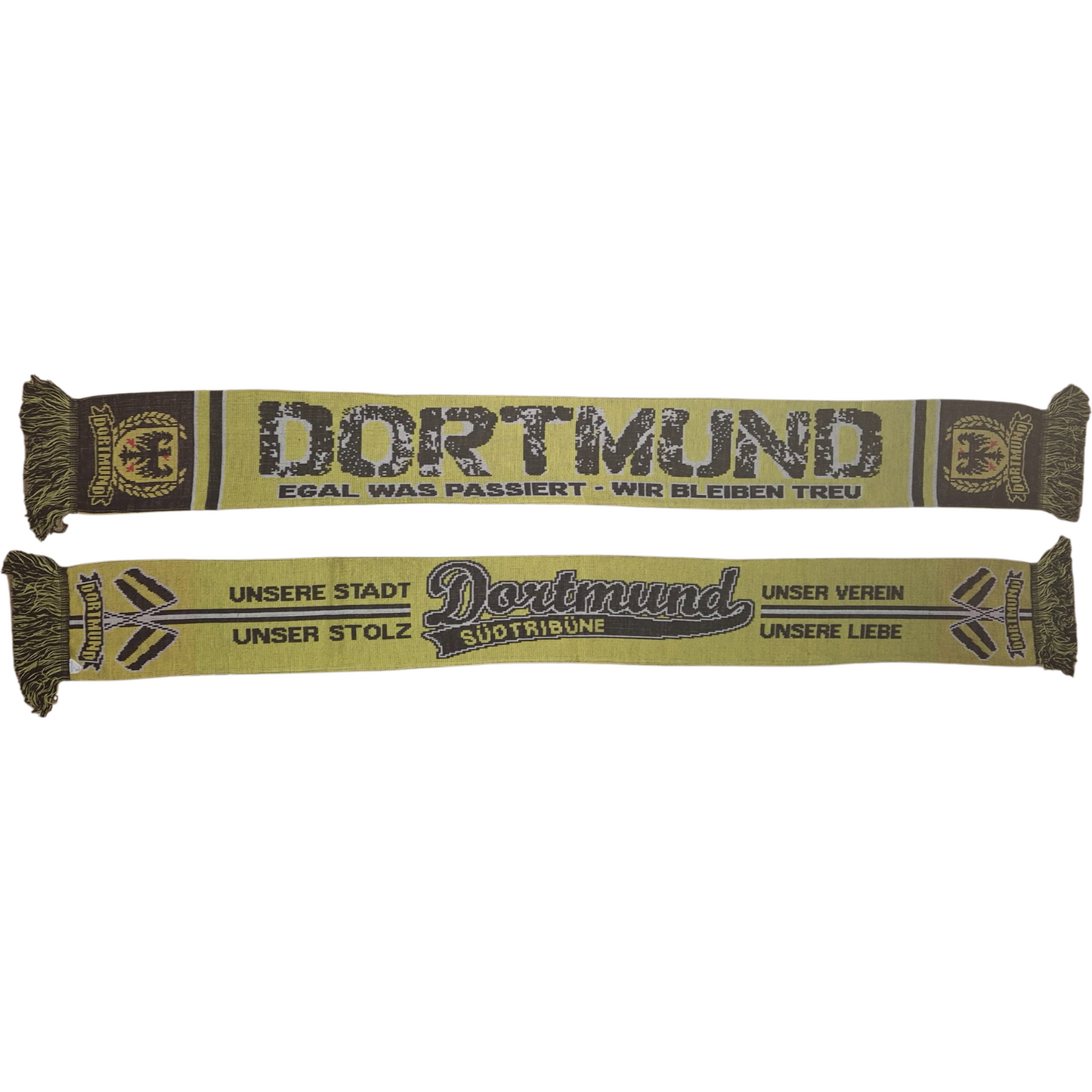 Jacquardschal Dortmund ''Unsere Stadt unser Stolz'' - 100% Polyacryl