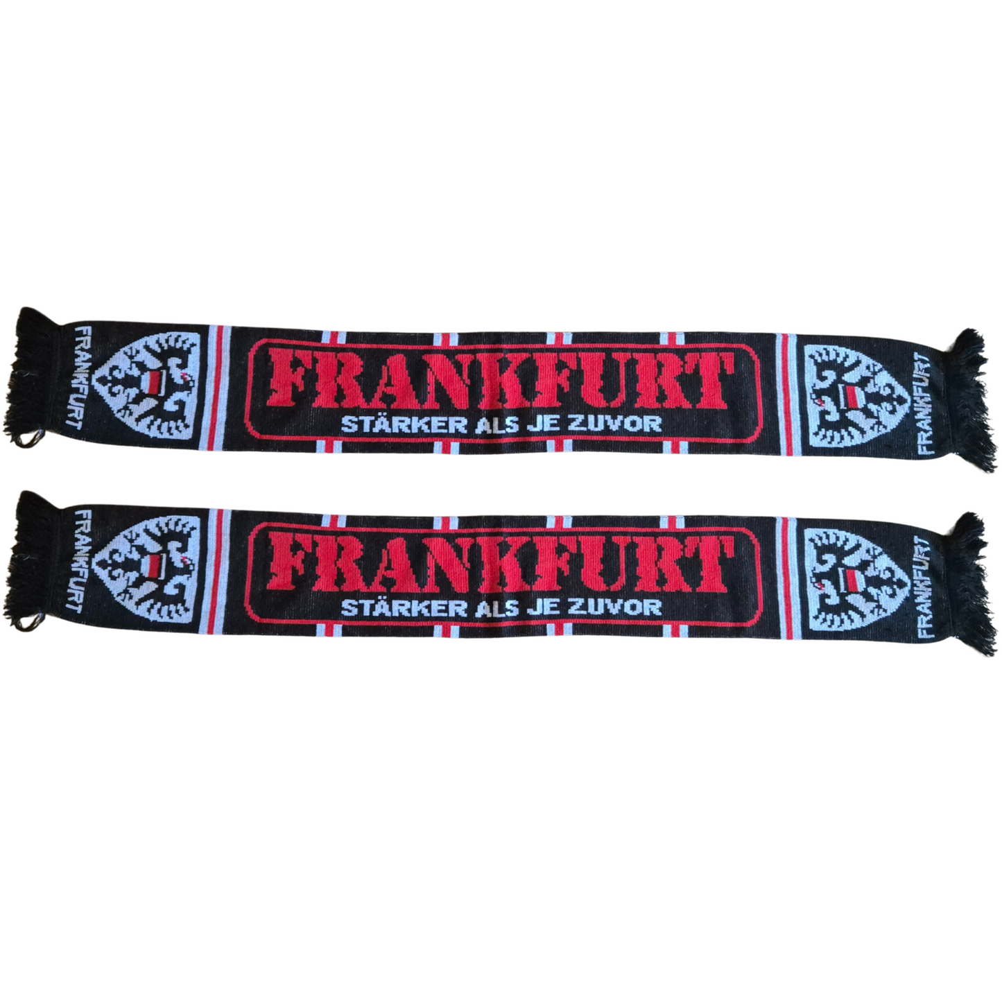 Jaquardschal Frankfurt ''Stärker als zuvor'' - 100% Polyacryl