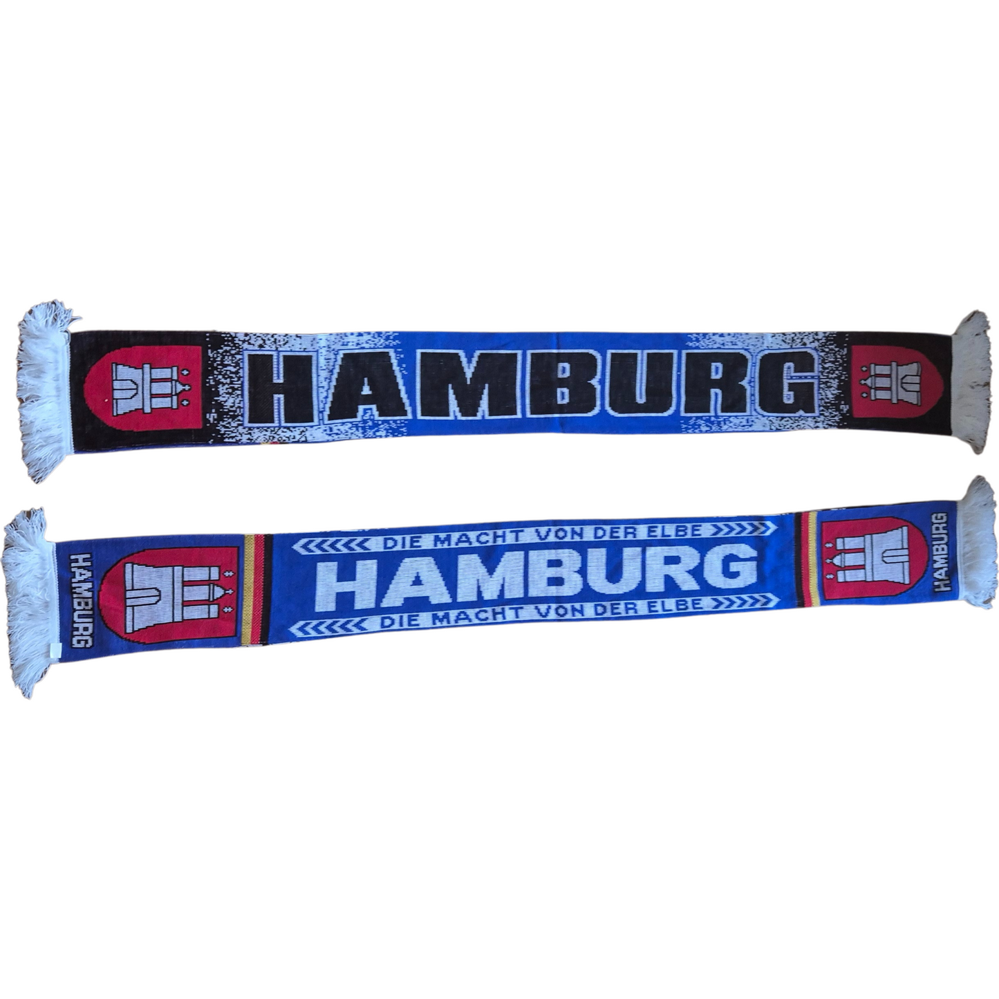 Jacquardschal Hamburg ''Die Macht von der Elbe'' - 100% Polyacryl