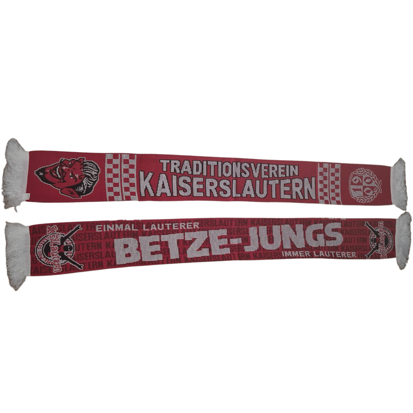 Jacquardschal Kaiserslautern ''Betze Jungs'' - 100% Polyacryl