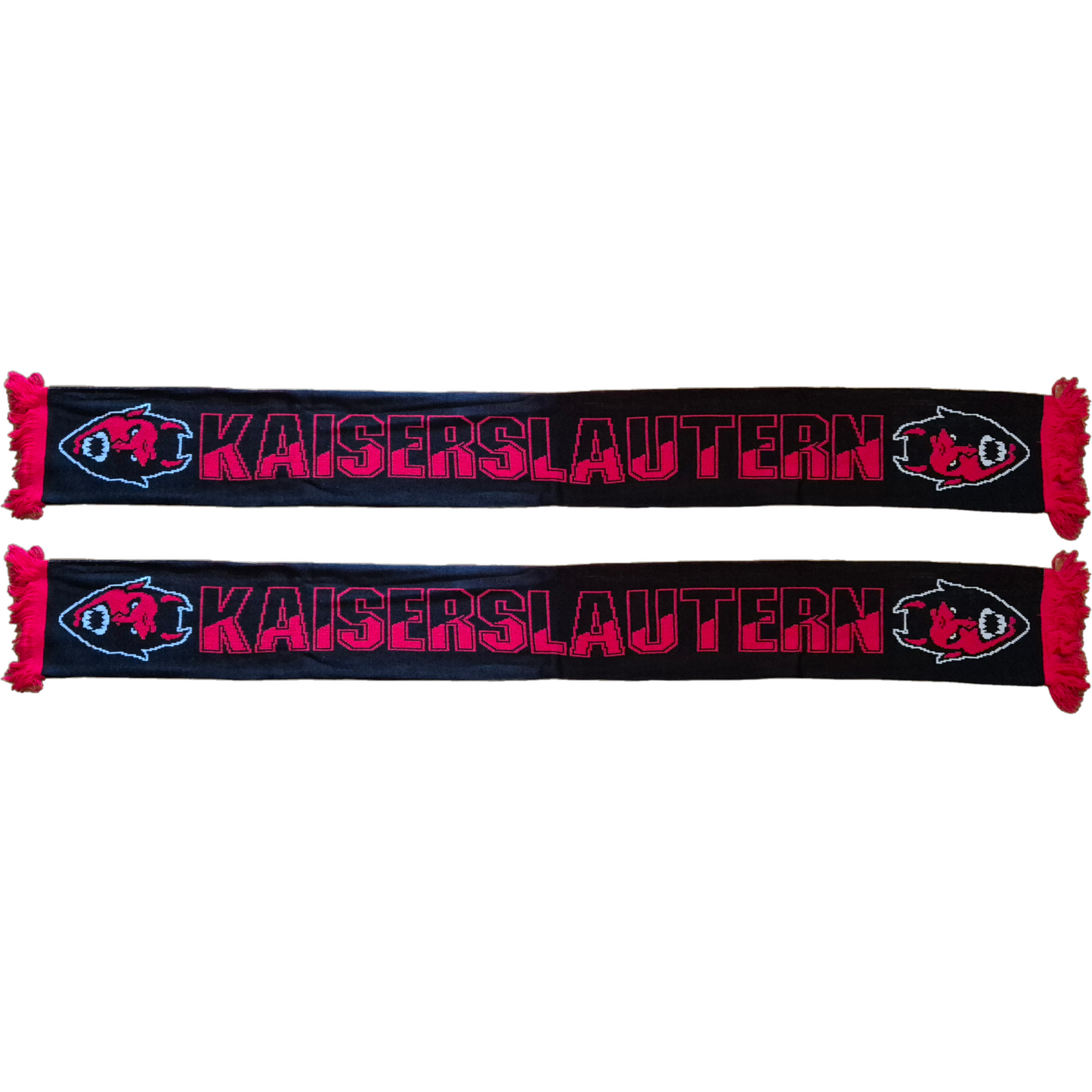 Jaquardschal Kaiserslautern ''Kaiserslautern Rot/Schwarz'' - 100% Polyacryl