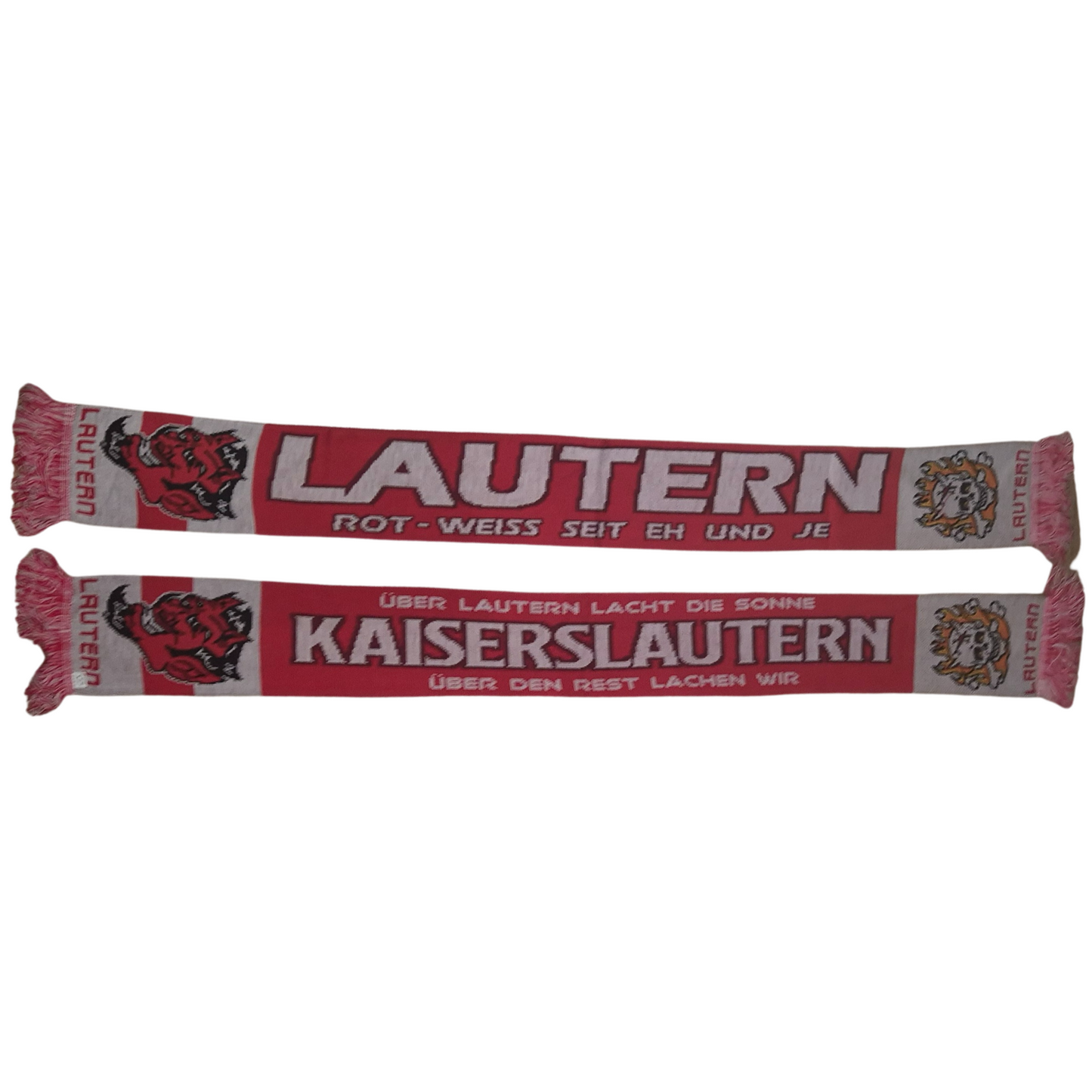Jacquardschal Kaiserslautern '' Über Lautern lacht die Sonne'' - 100% Polyacryl