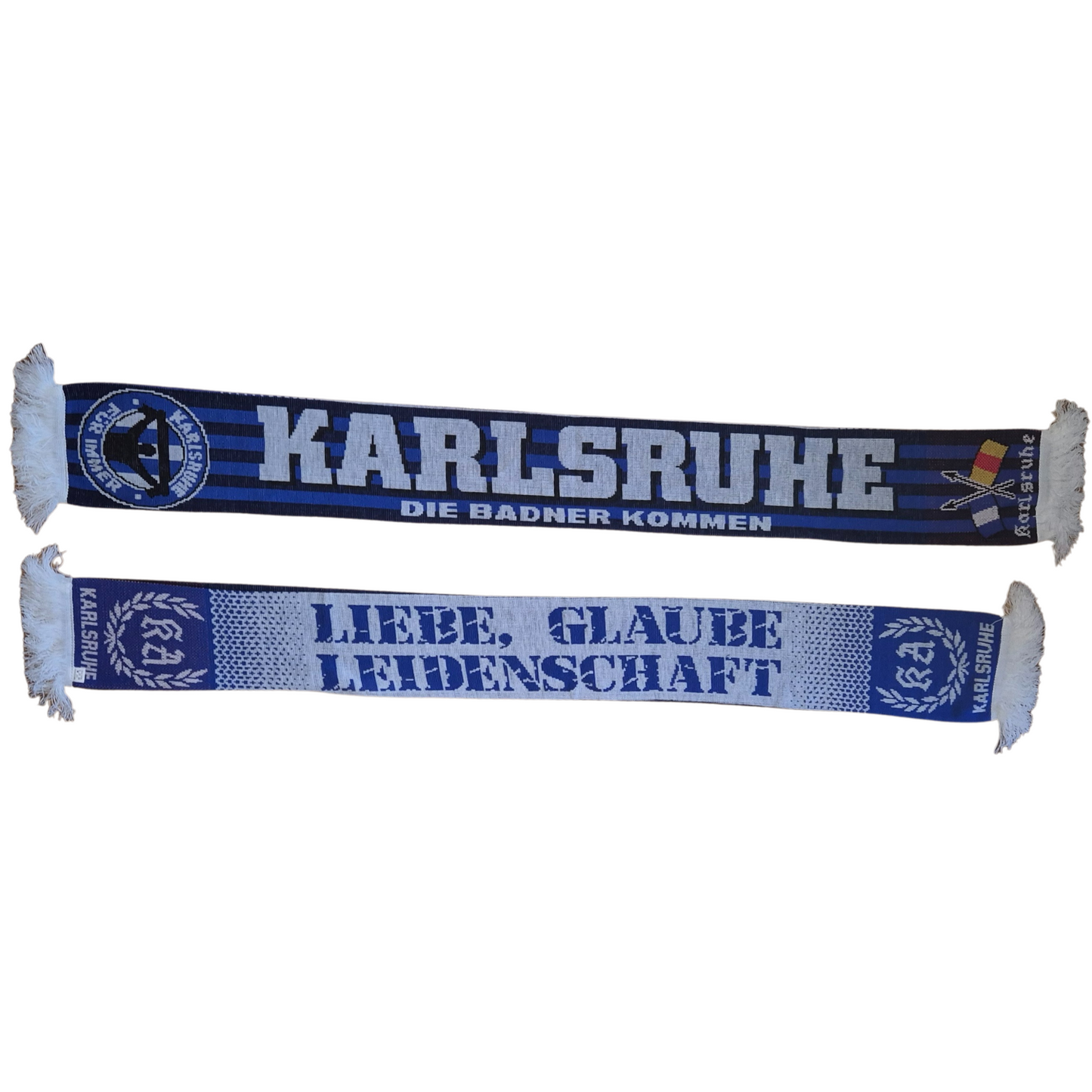 Jacquardschal Karlsruhe ''Die Badner kommen'' - 100% Polyacryl