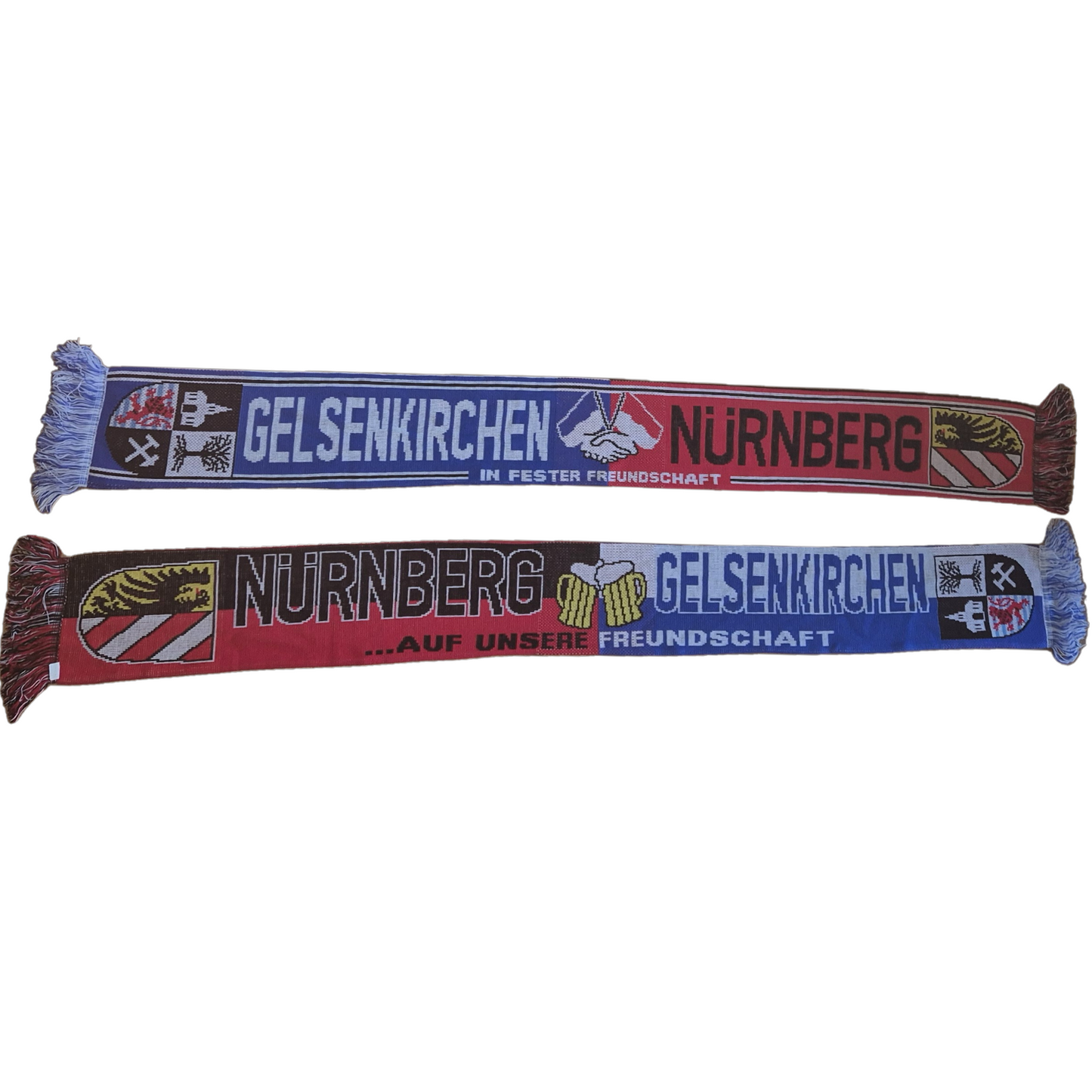 Jacquardschal Gelsenkirchen - Nürnberg & 100% Polyacryl