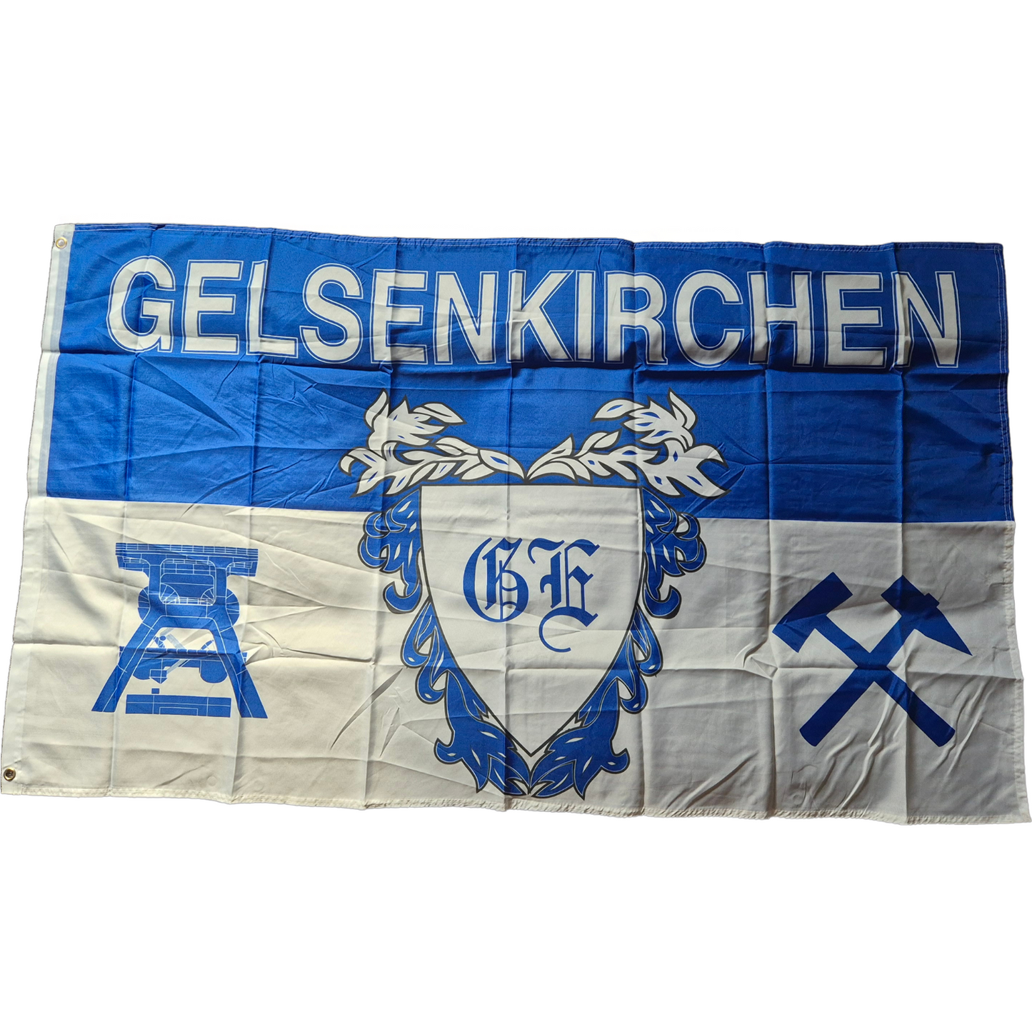 Hissfahne Gelsenkirchen ''GE'' - 100% Polyester