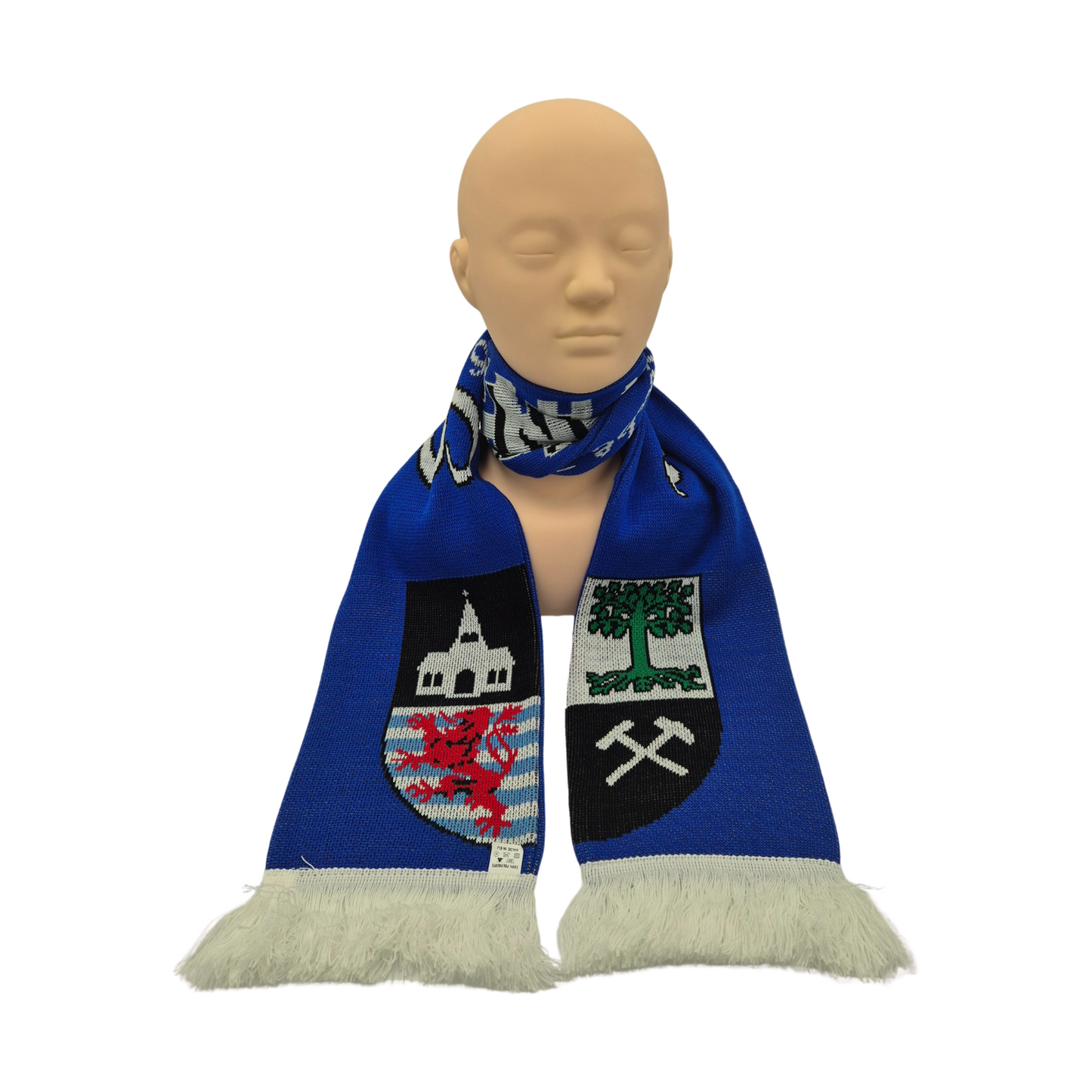 Jacquardschal Gelsenkirchen ''Die Legende Lebt'' - 100% Polyacryl