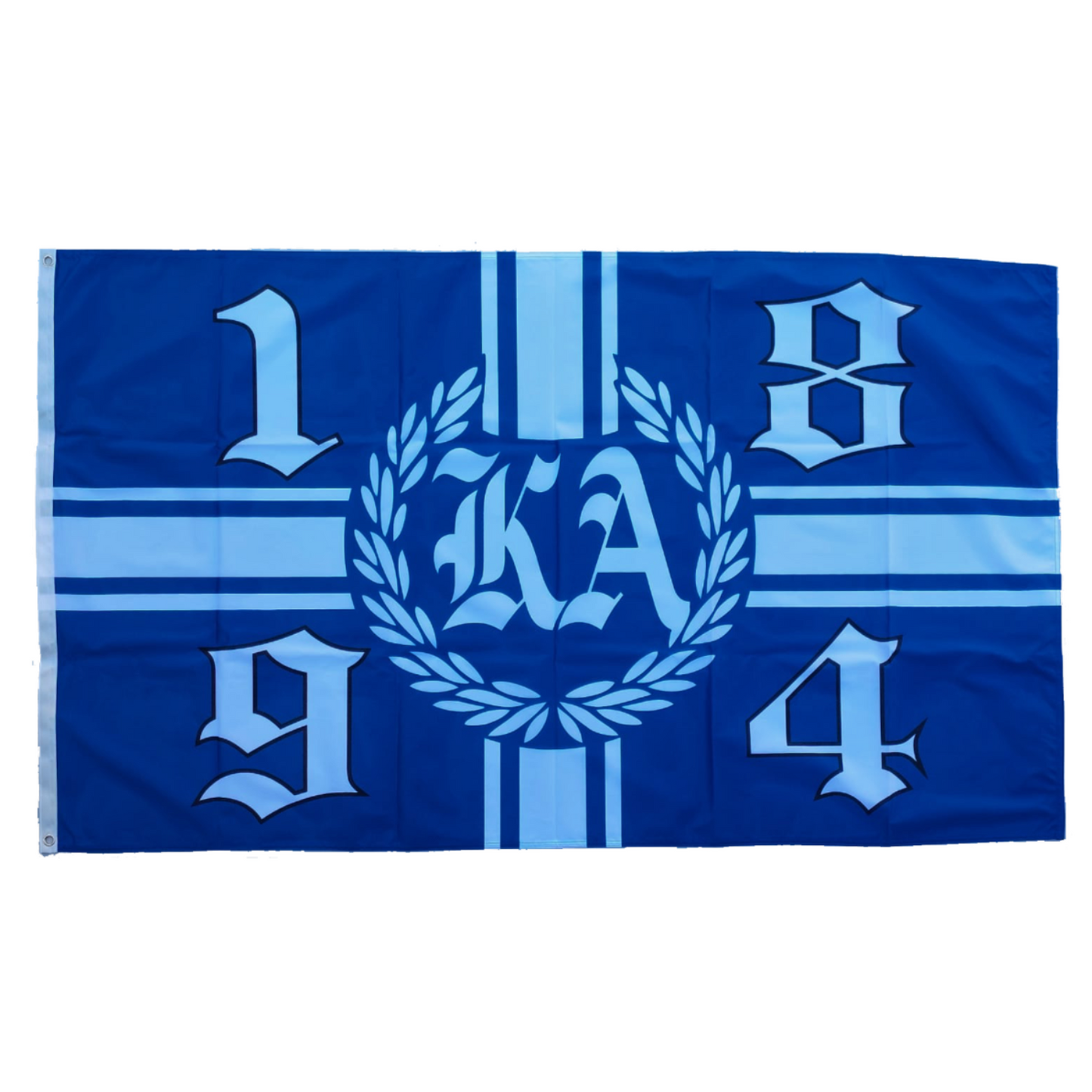 Hissfahne Karlsruhe ''1894'' (Premiumqualität) - 100% Polyester