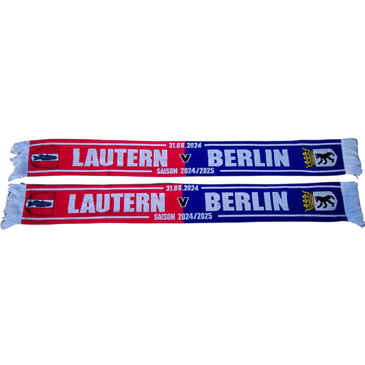 Spieltagschal Kaiserslautern - Berlin  - 100% Polyacryl