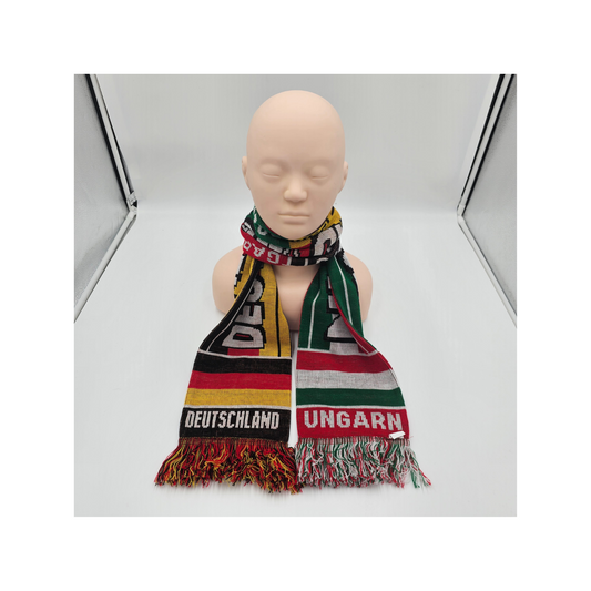 Spieltagschal Deutschland - Ungarn  - 100% Polyacryl