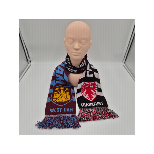 Spieltagschal Frankfurt - West Ham 2021/22  - 100% Polyacryl